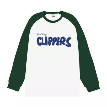 Футболка унисекс Tip-Off, Бело-розовые рукава