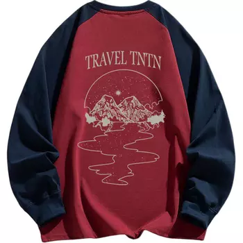 Футболка унисекс TnTn, Vintage Red