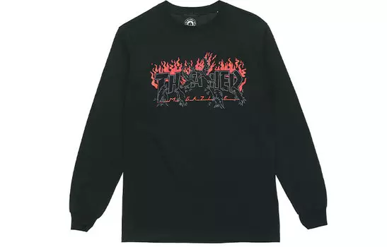 Футболка унисекс «Трэшер» Thrasher, цвет Black