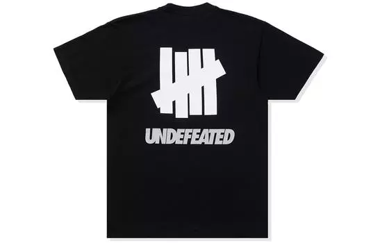 Футболка унисекс UNDEFEATED, Белый (синий ЛОГОТИП)