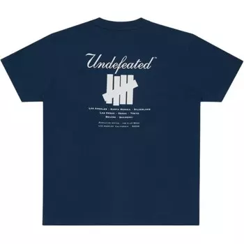 Футболка унисекс Undefeated, синий