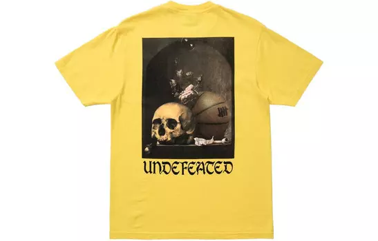 Футболка унисекс UNDEFEATED, Желтый