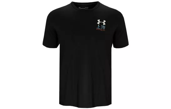 Футболка унисекс Under Armour, цвет Black