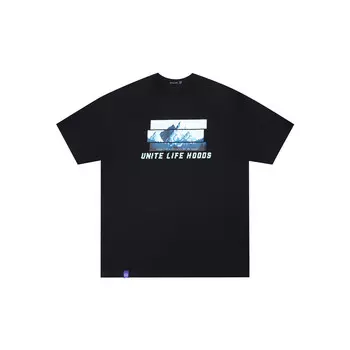 Футболка унисекс Unite Life Hoods, черный