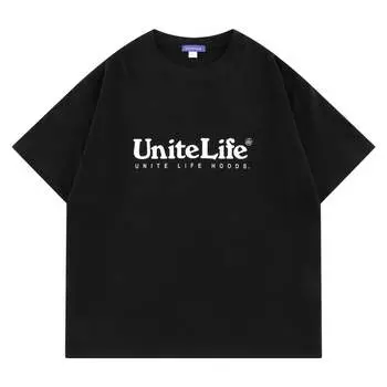 Футболка унисекс Unite Life HOODS, Темно коричневый