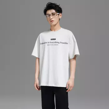 Футболка унисекс Unknowtal, белый