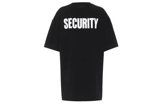 Футболка унисекс Vetements, черный