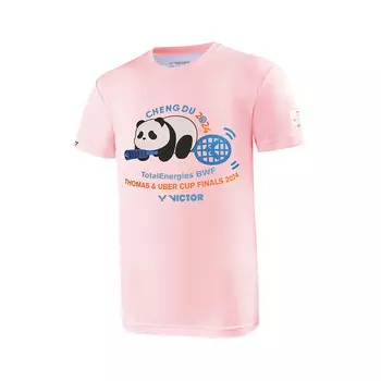 Футболка унисекс Victor, розовый