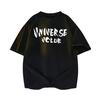 Футболка унисекс VniVerseVClub, Черный