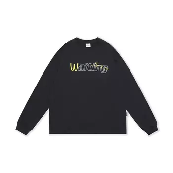 Футболка унисекс WAITINGWAVE, Белый