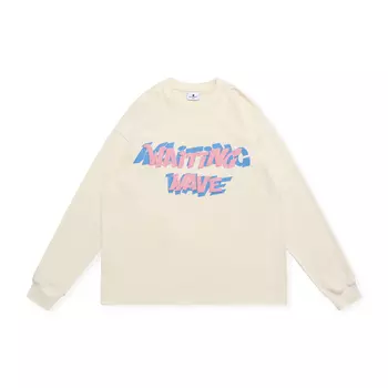 Футболка унисекс WAITINGWAVE, Черный