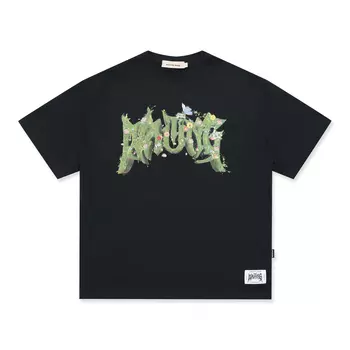 Футболка унисекс WAITINGWAVE, Черный