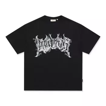 Футболка унисекс Waitingwave, черный