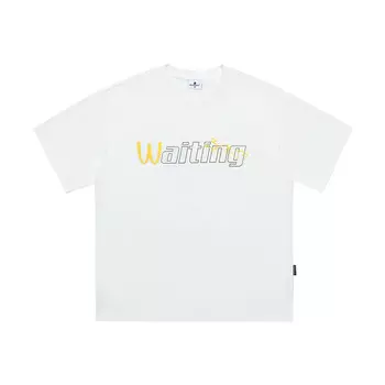 Футболка унисекс Waitingwave, черный