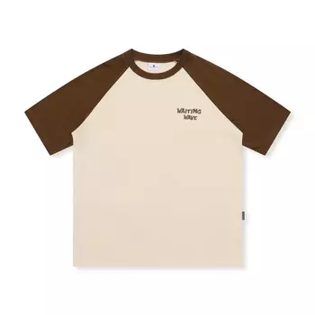 Футболка унисекс WAITINGWAVE, Красный