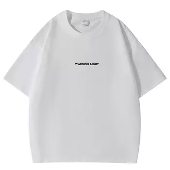 Футболка унисекс WARNING LIGHT, Upgraded Heavyweight Dark Gray