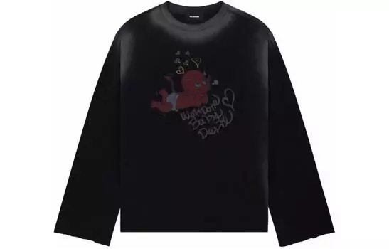 Футболка унисекс WE11DONE, черный