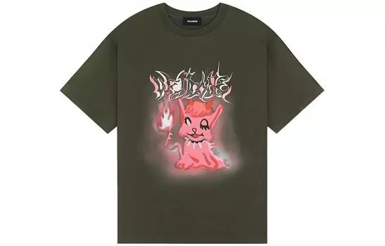 Футболка унисекс WE11DONE, хаки