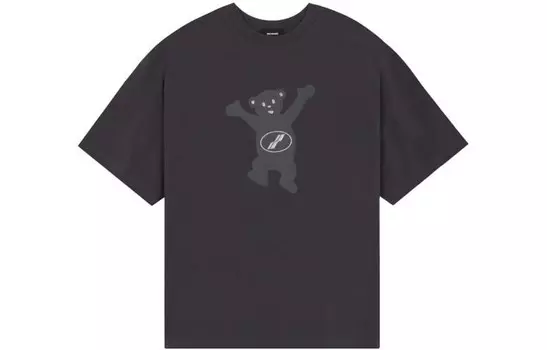 Футболка унисекс We11Done, серый