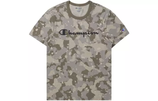 Футболка унисекс, версия для США Champion, Green Camouflage