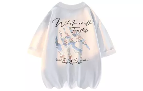 Футболка унисекс Whole Earth, Белый