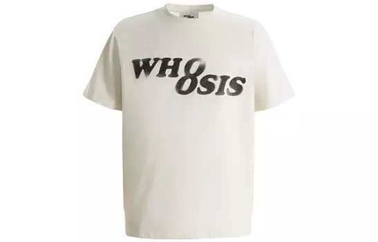 Футболка унисекс WHOOSIS, Белый