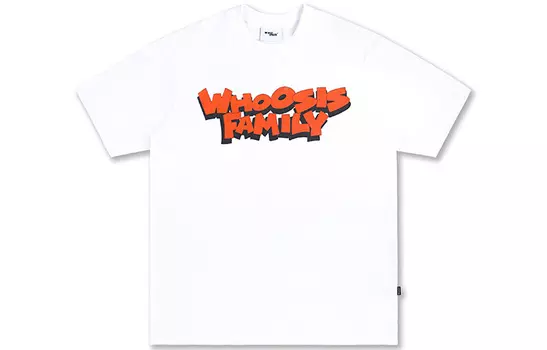 Футболка унисекс WHOOSIS, Белый