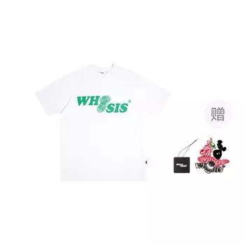 Футболка унисекс WHOOSIS, Черный