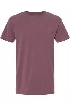 Футболка унисекс винтажная M&O Garment-Dyed, цвет vineyard