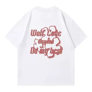 Футболка унисекс WOLF CODE, Apricot