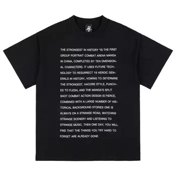 Футболка унисекс Xinyinsu, черный