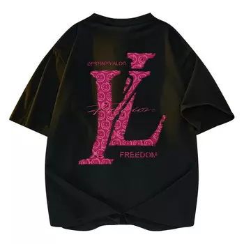 Футболка унисекс Yalu, темно-синий