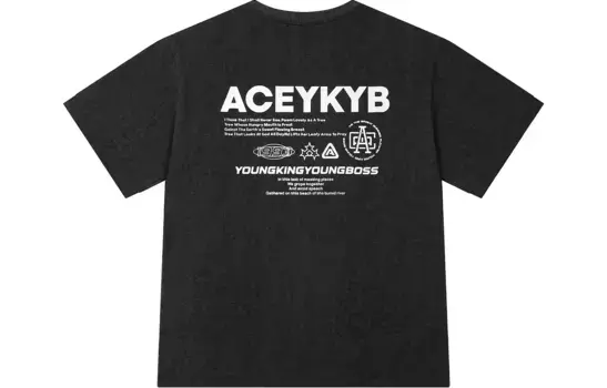 Футболка унисекс Yk&Yb, серый
