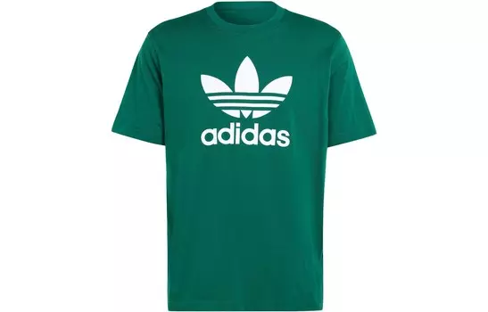 Футболка унисекс зеленая Adidas Originals, зеленый
