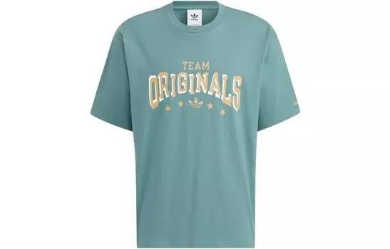 Футболка унисекс зеленая Adidas Originals, зеленый