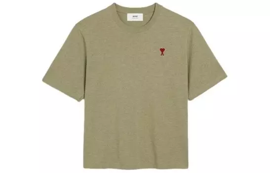 Футболка унисекс зеленая Amiparis, зеленый