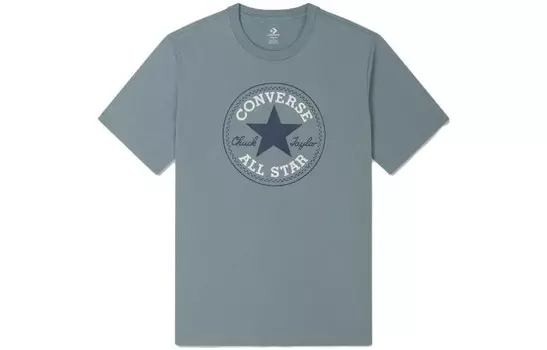 Футболка унисекс зеленая Converse, зеленый
