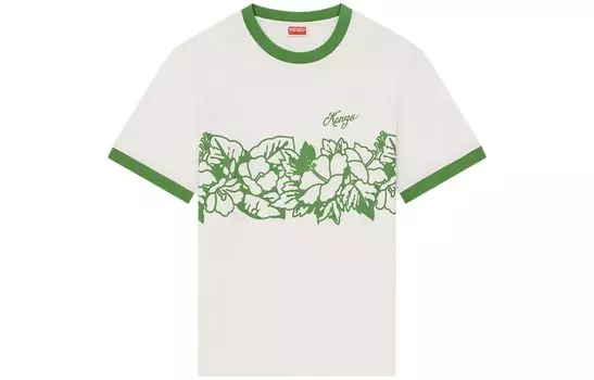 Футболка унисекс зеленая Kenzo, зеленый
