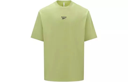 Футболка унисекс зеленая Reebok, зеленый