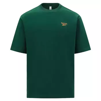 Футболка унисекс зеленая Reebok, зеленый