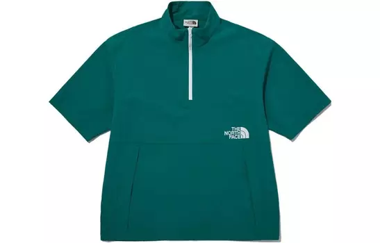 Футболка унисекс зеленая The North Face, зеленый
