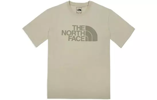 Футболка унисекс зеленая The North Face, зеленый