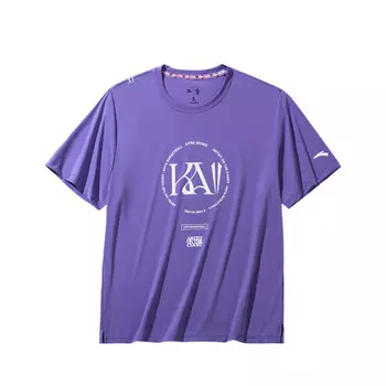 Футболка унисекс Жасминовый фиолетовый Anta, цвет Jasmine purple