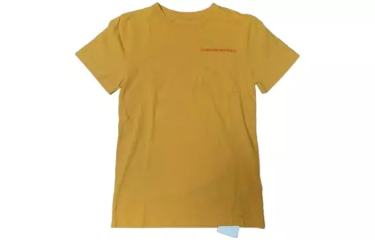 Футболка унисекс желтая Chrome Hearts, желтый