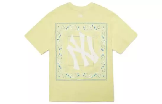 Футболка унисекс желтая Mlb, желтый