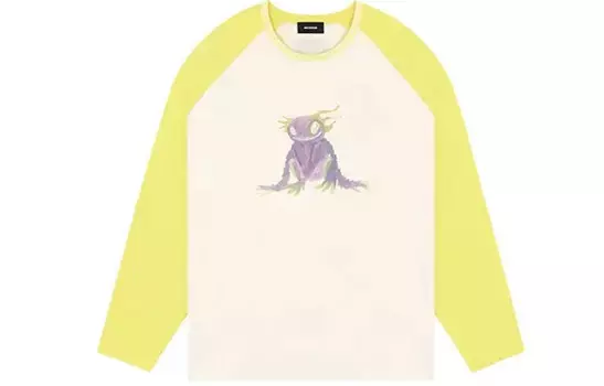 Футболка унисекс желтая We11Done, желтый