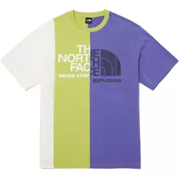 Футболка унисекс желтый лайм The North Face, желтый