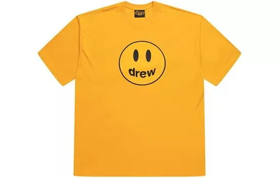 Футболка унисекс золотисто-желтая Drew House, цвет Gold