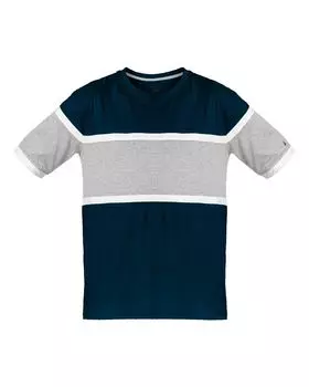 Футболка United Badger, цвет navy/ oxford/ white