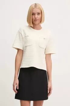 Футболка United Colors of Benetton, бежевый